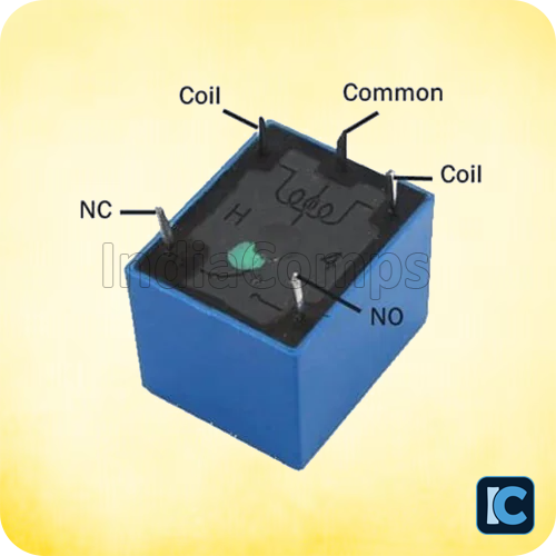 24V SPDT PCB Mount Relay - Sugar Cube Relay - 5 pin