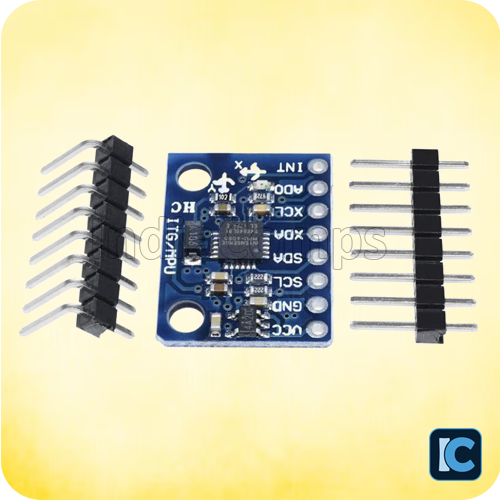 MPU-6050 6-Axis Gyroscope and Accelerometer Module (GY-521) – I2C Interface