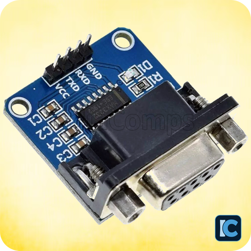 RS232 to TTL Serial Interface Module – MAX3232 Chip – DB9 Connector