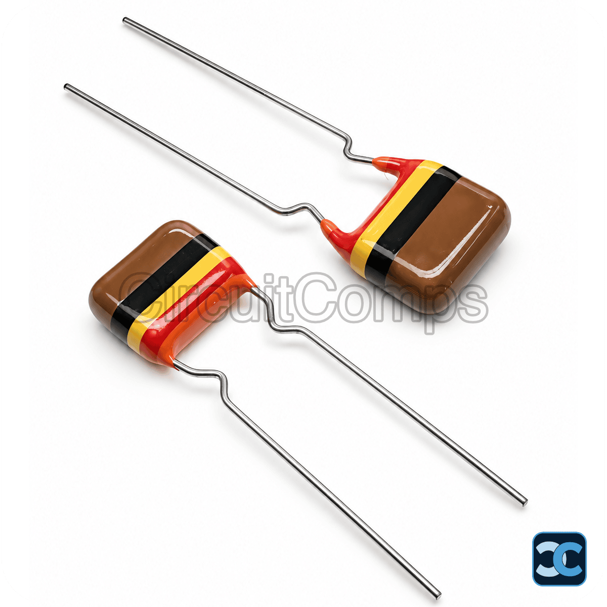 0.1uF 100nF 250V Metallized Polyester Film Capacitor Vishay
