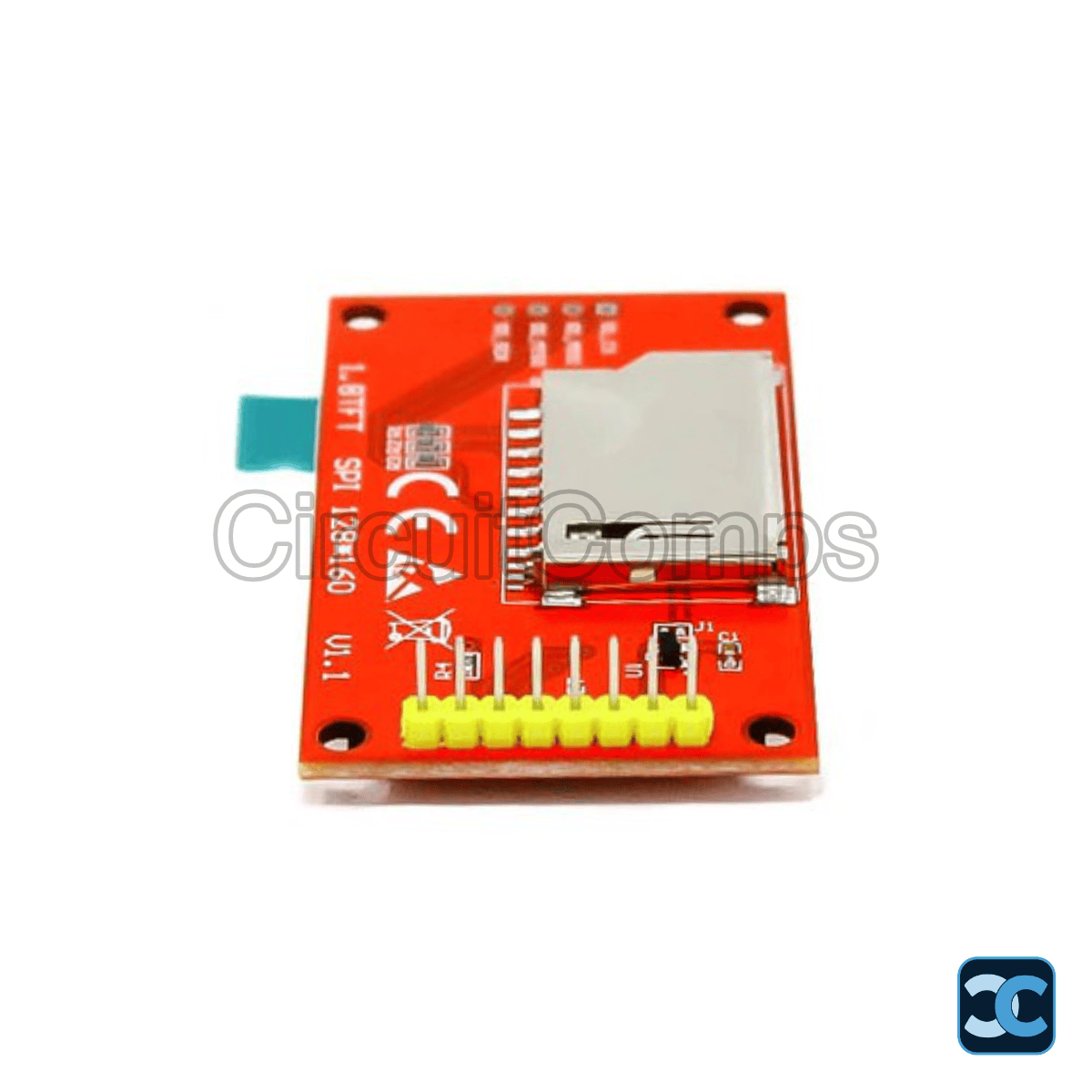 1.8 Inch TFT LCD Display 128×160 ST7735R SPI Non-Touch Module