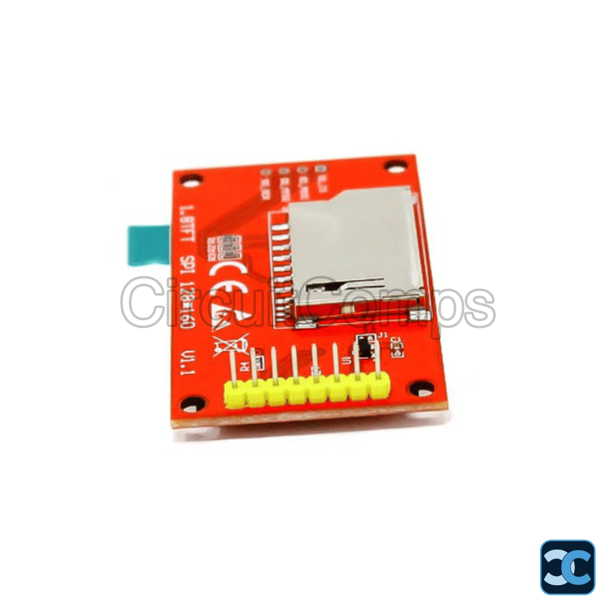 1.8 Inch TFT LCD Display 128×160 ST7735R SPI Non-Touch Module