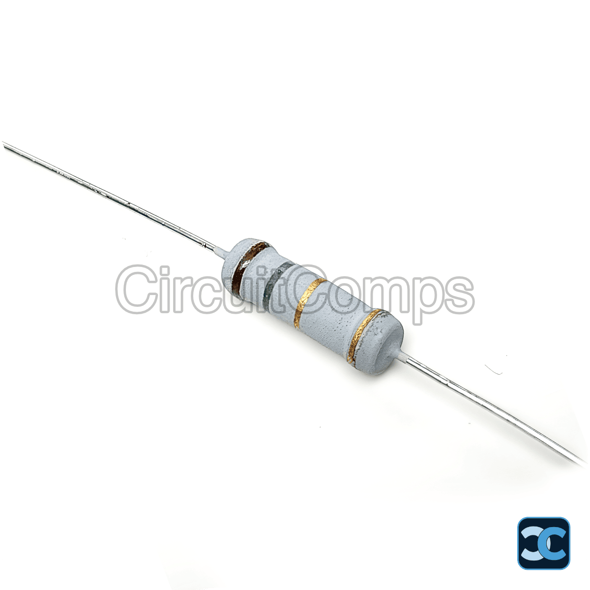 1.8 Ohm 2W Flameproof Metal Oxide Resistor MOR/RSF Series ±5%