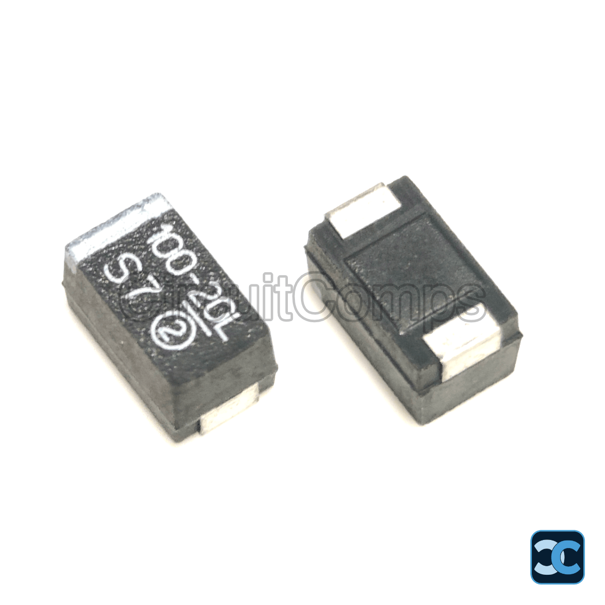 100uF 20V CASE-D Tantalum Capacitor SMD Vishay