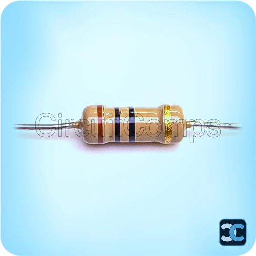 10 Ohm 1W Carbon Film Resistor – 5% Tolerance (High Quality)