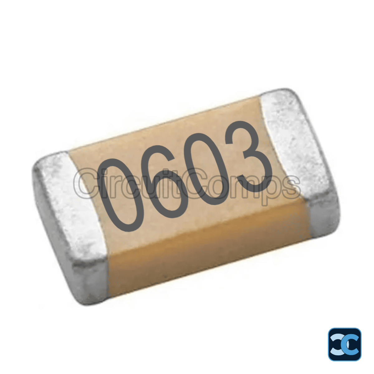 10nF 50V X7R MLCC Capacitor 0603 SMD 1608 Metric