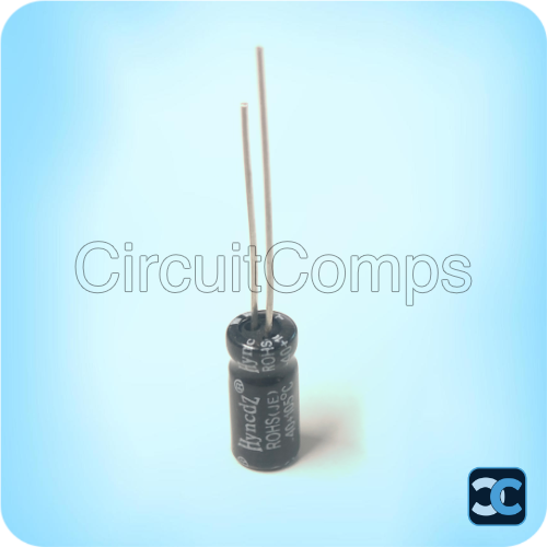 10uF 25V 105°C Electrolytic Capacitor 5x11mm HYNCDZ