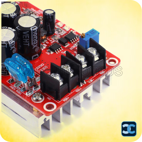 1200W DC-DC Buck Boost Converter – Adjustable Constant Voltage & Current Power Module