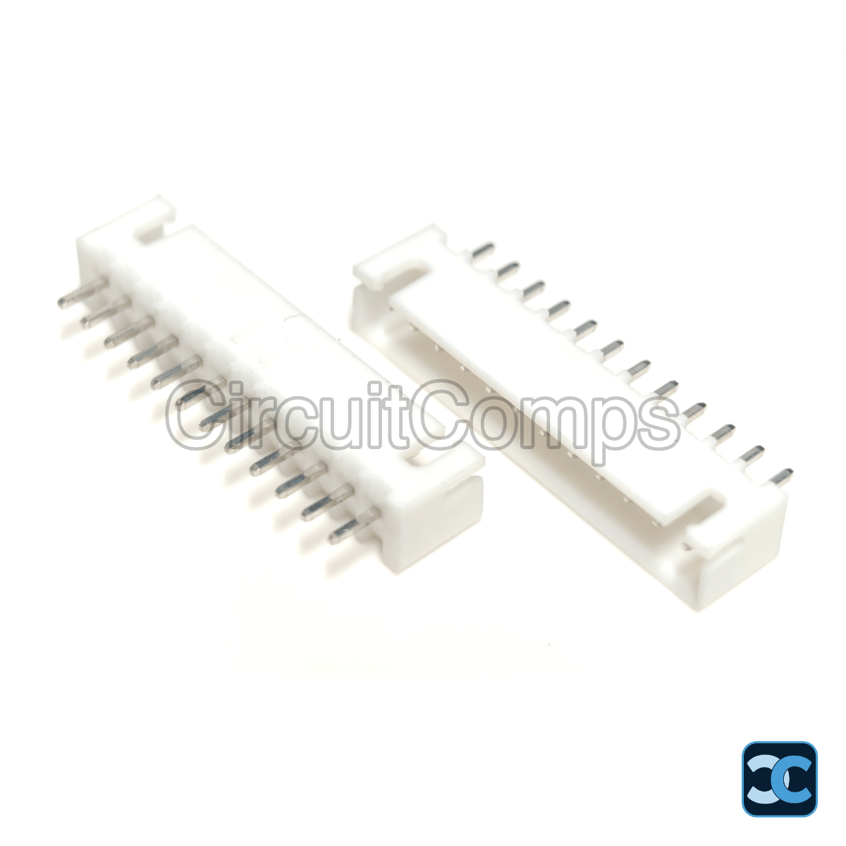 12 Pin JST XH 2.5mm Top Entry Header Through Hole Vertical PCB ...