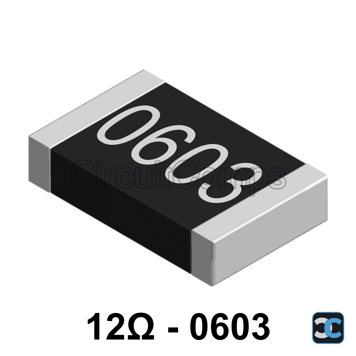 12 ohm 0603 1% SMD Resistor 12R 0.125W (1/8W)