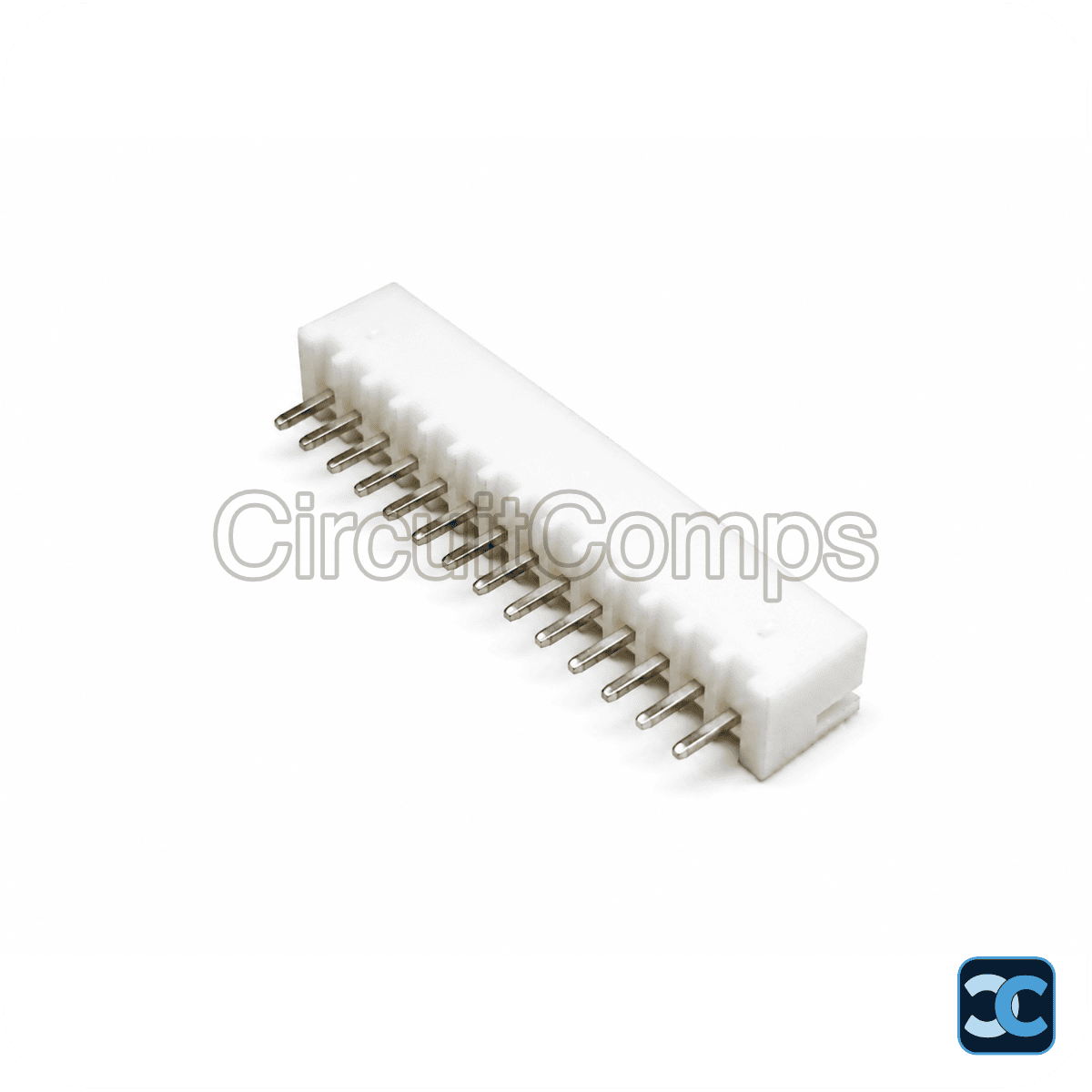 14-Pin JST XH 2.54mm Top Entry Vertical Header – PCB Mount Through-Hole