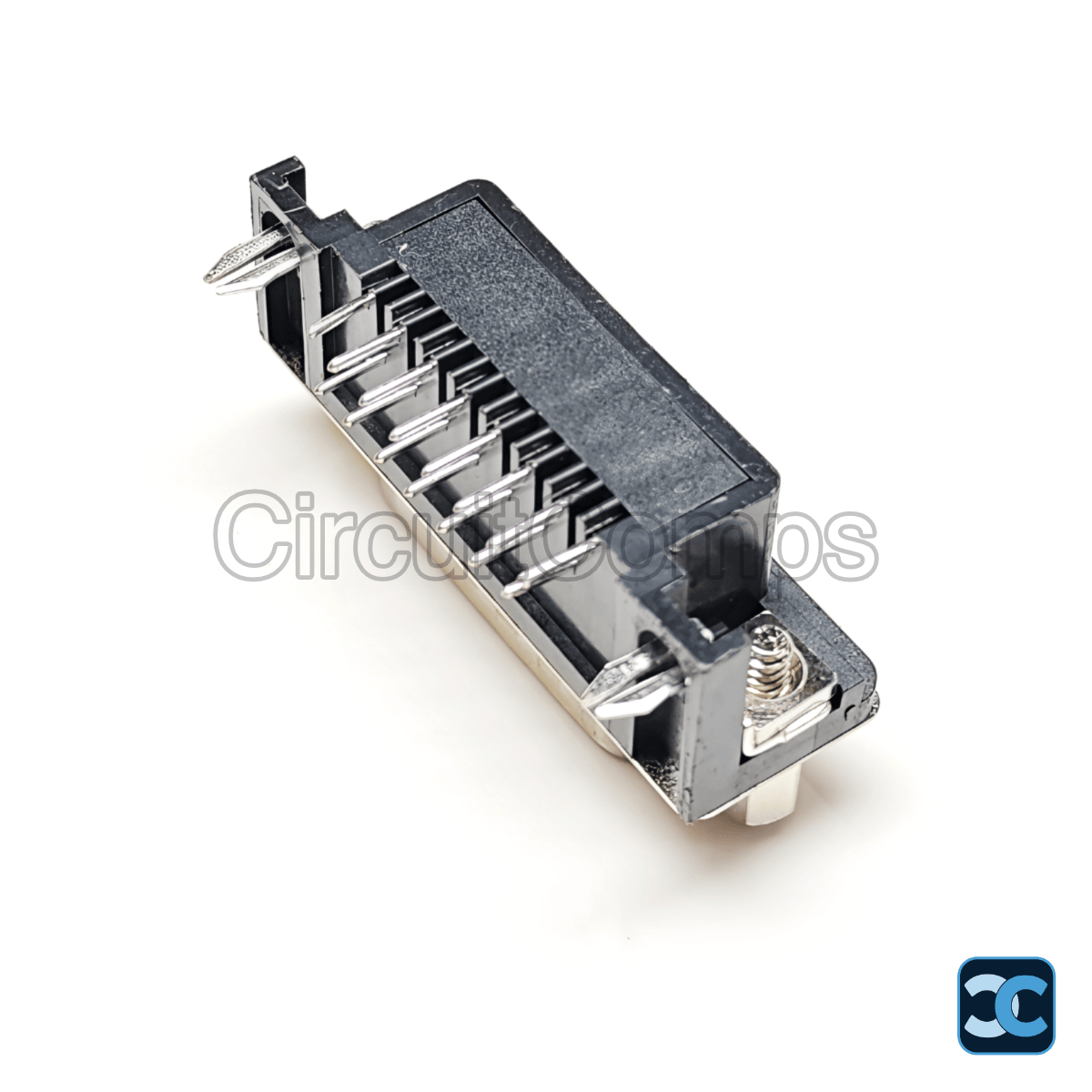 15-Pin D-Sub Male Right Angle Connector VGA PCB Mount XKB
