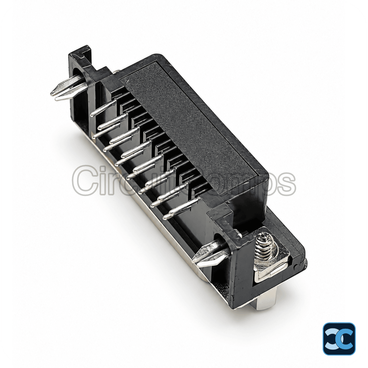 15-Pin D-Sub Male Right Angle Connector VGA PCB Mount XKB