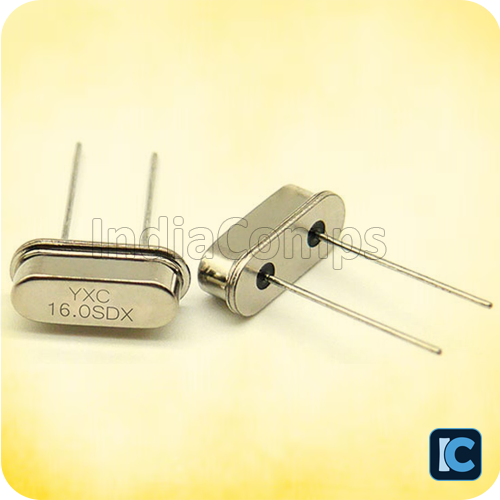 YXC 16MHz Crystal Oscillator – Half Size (DIP 2-Pin)