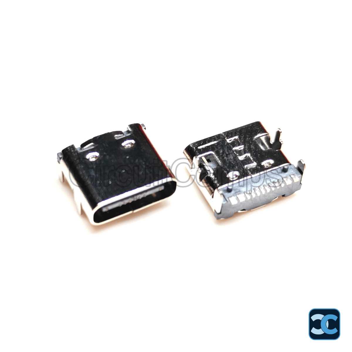 16 Pin USB Type C Female SMD Connector SMT PCB Mount Receptacle