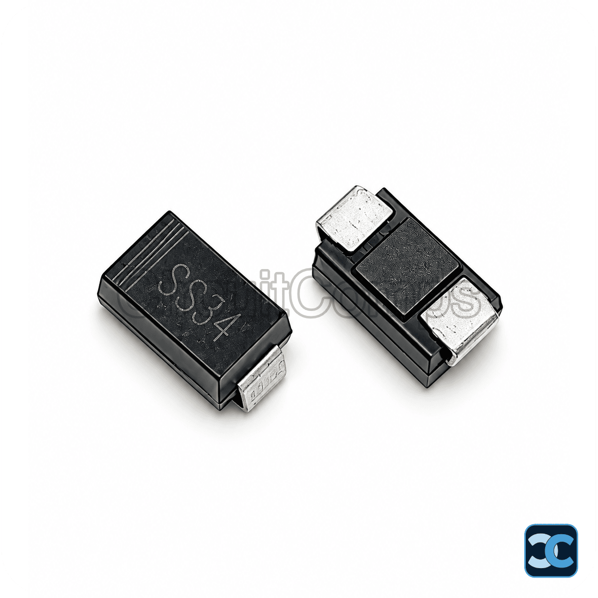 1N5822 3A 40V Schottky Diode SMA DO214-AC Equivalent