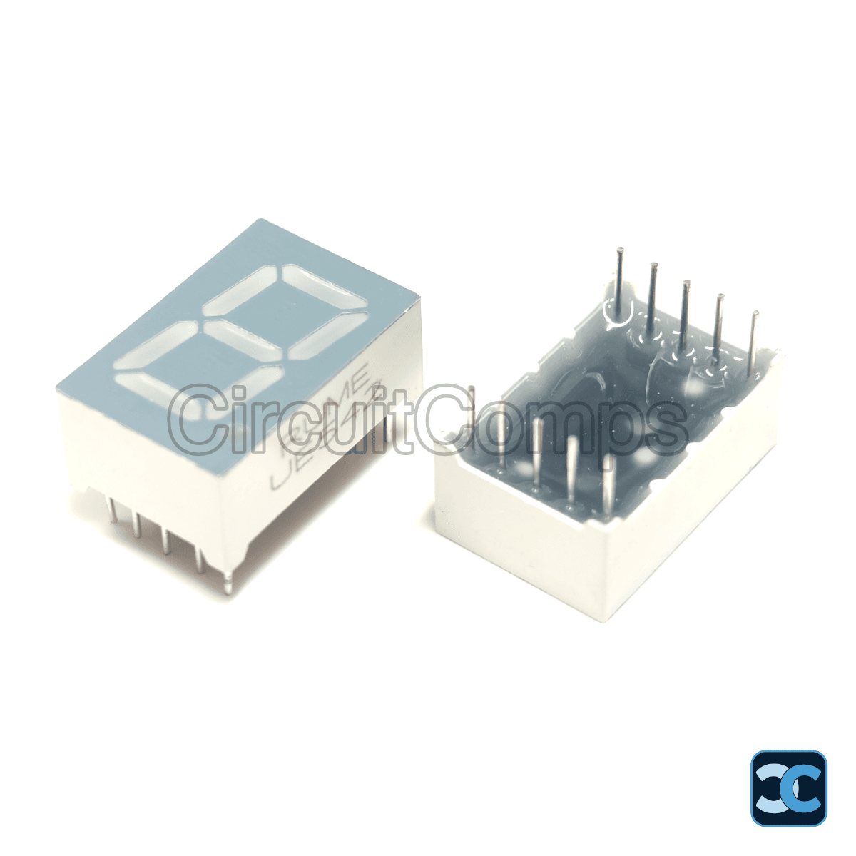 1 Digit 7 Segment Display – 0.56 inch – Red – Common Anode
