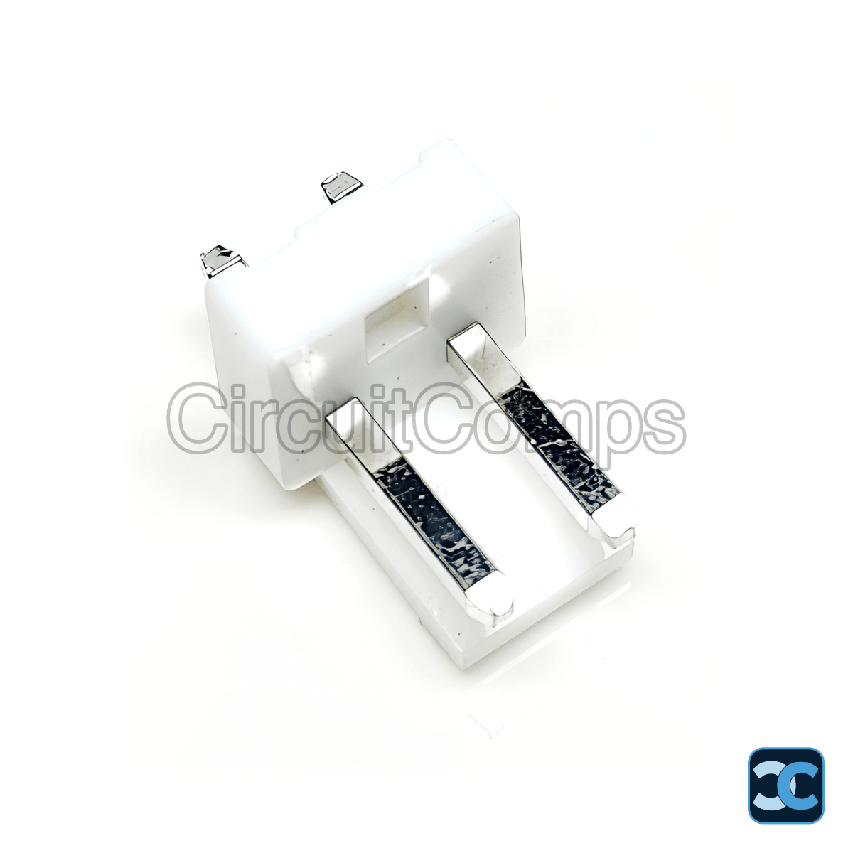 2-Pin JST VH 3.96mm Male Header Through Hole Connector