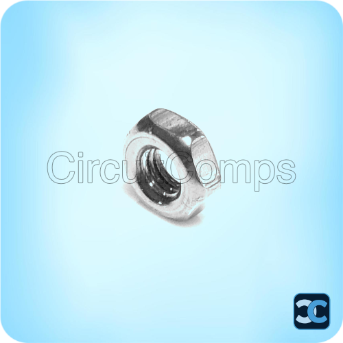 M2.5 Hex Nut SS304 Stainless Steel 2.5mm Thread