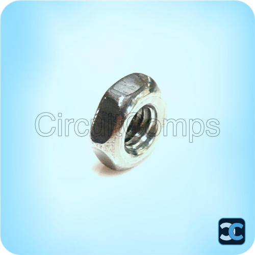M2.5 Hex Nut SS304 Stainless Steel 2.5mm Thread