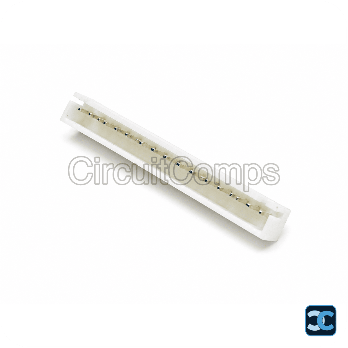 20-Pin JST XH 2.54mm Top Entry Vertical Header – PCB Mount Through-Hole