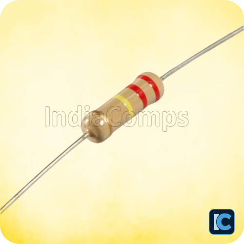 220K Ohm 1/4 Watt Carbon Film Resistor – ±5% Tolerance