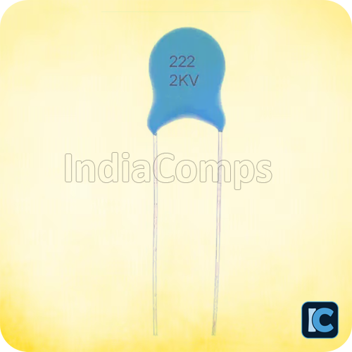 2.2nF (2200pF) 2KV Ceramic Capacitor – High Voltage Through Hole Capacitor