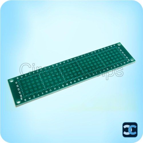 2x8cm Universal PCB Prototype Board Single Sided 2.54mm Pitch FR4