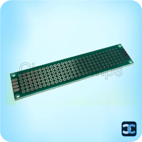 2x8cm Universal PCB Prototype Board Single Sided 2.54mm Pitch FR4