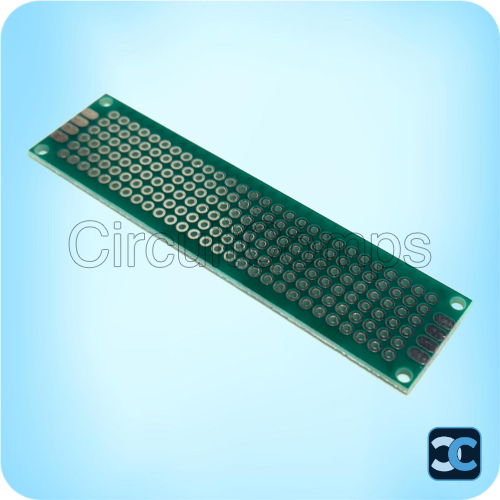 2x8cm Universal PCB Prototype Board Single Sided 2.54mm Pitch FR4