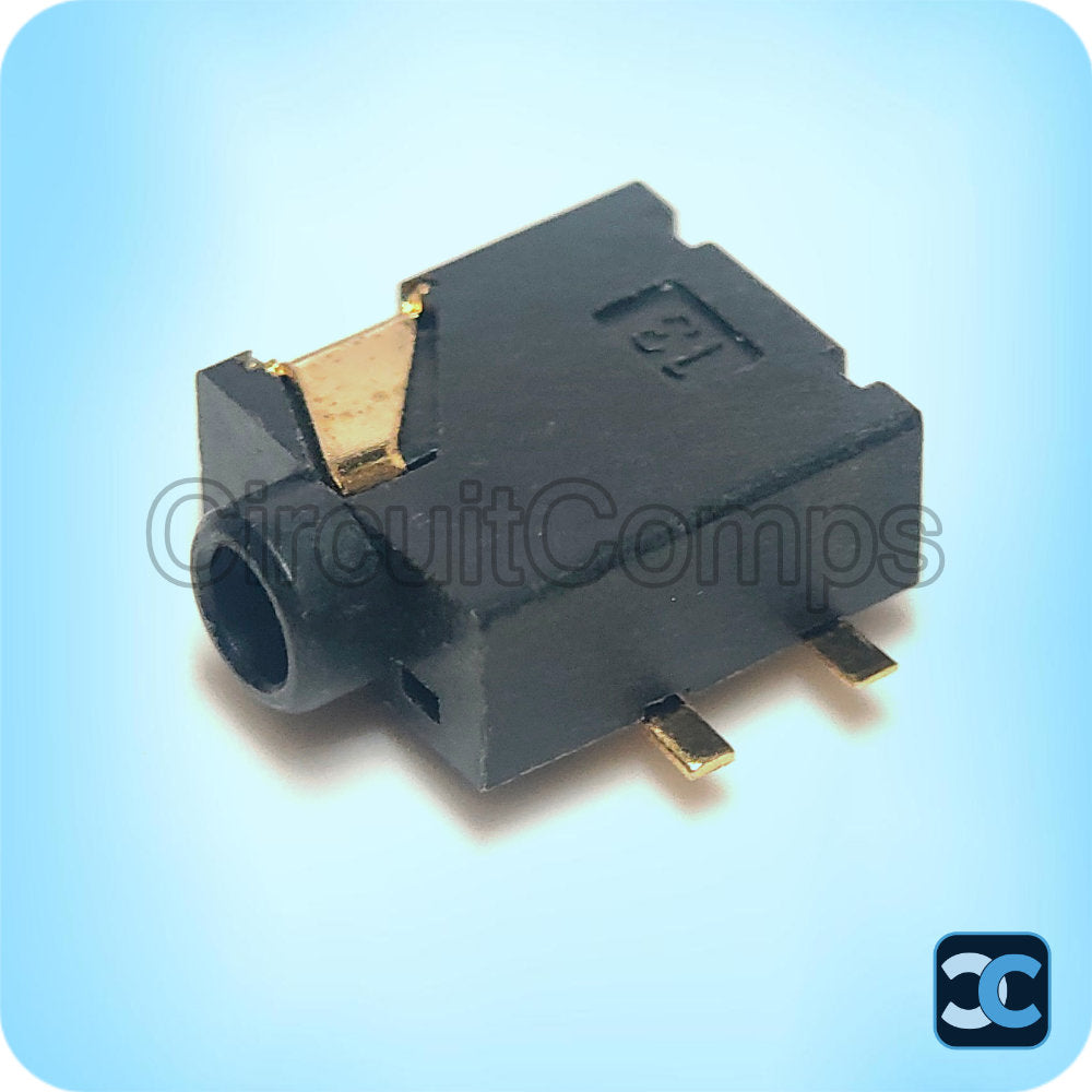 PJ-365 3.5mm Audio Jack TRS SMD Right Angle Connector