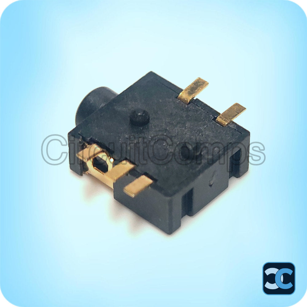 PJ-365 3.5mm Audio Jack TRS SMD Right Angle Connector