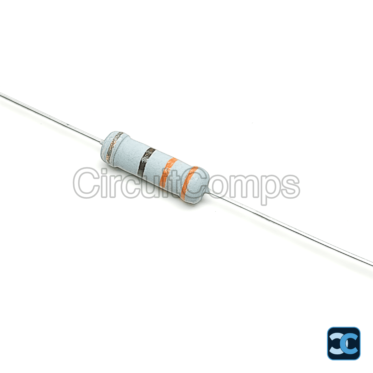 330 Ohm 2W Carbon Film Resistor 5% Tolerance 330R Through Hole