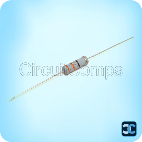 330 ohm 2W Metal Oxide Flameproof Resistor Through Hole