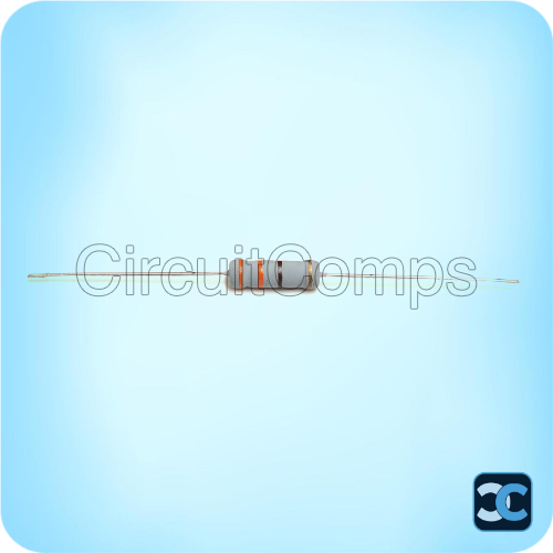 330 ohm 2W Metal Oxide Flameproof Resistor Through Hole