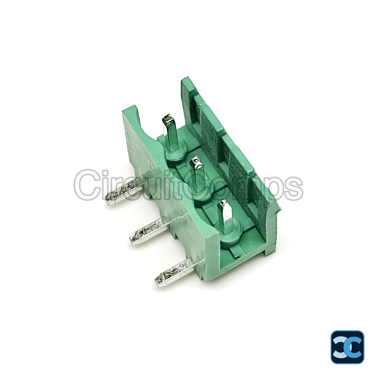 3P 5.08mm Pluggable Screw Terminal Block Female Right Angle PCB Connector