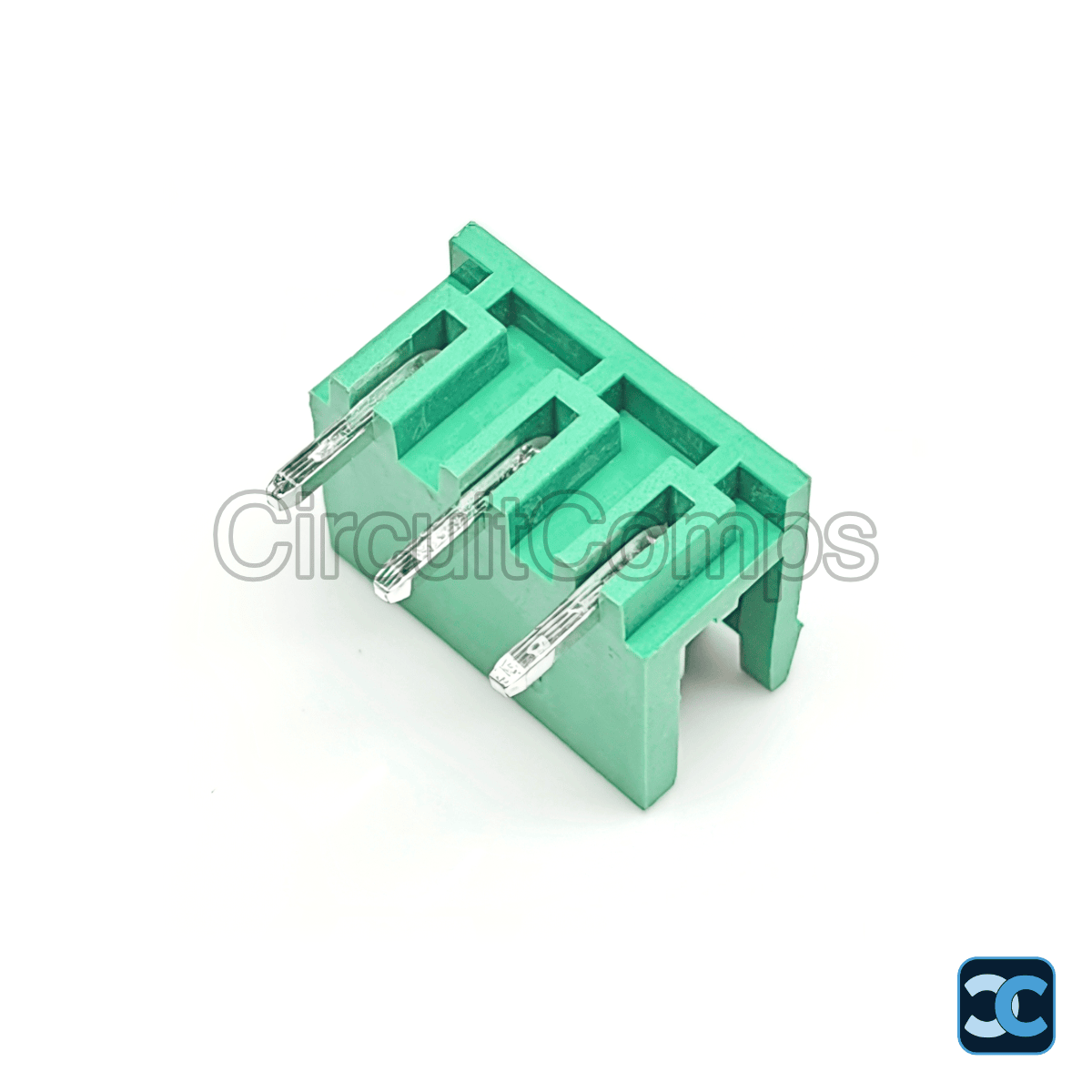 3P 5.08mm Pluggable Screw Terminal Block Female Right Angle PCB Connector