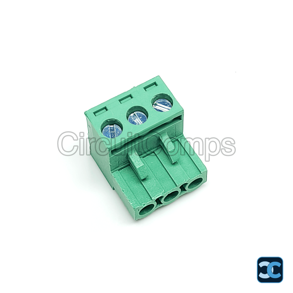 3P 5.08mm Pluggable Screw Terminal Block Male Right Angle PCB Header Connector