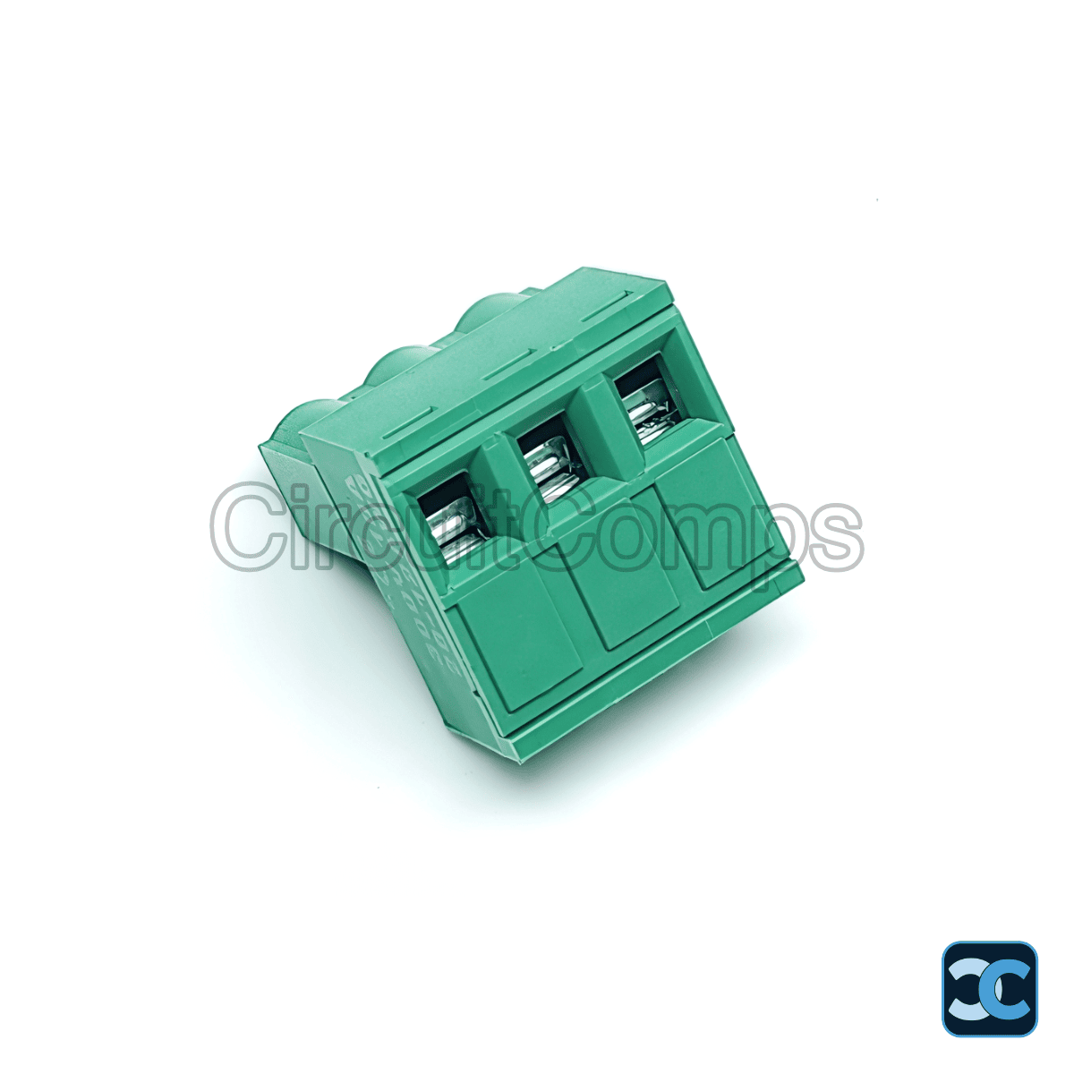 3P 5.08mm Pluggable Screw Terminal Block Male Right Angle PCB Header Connector
