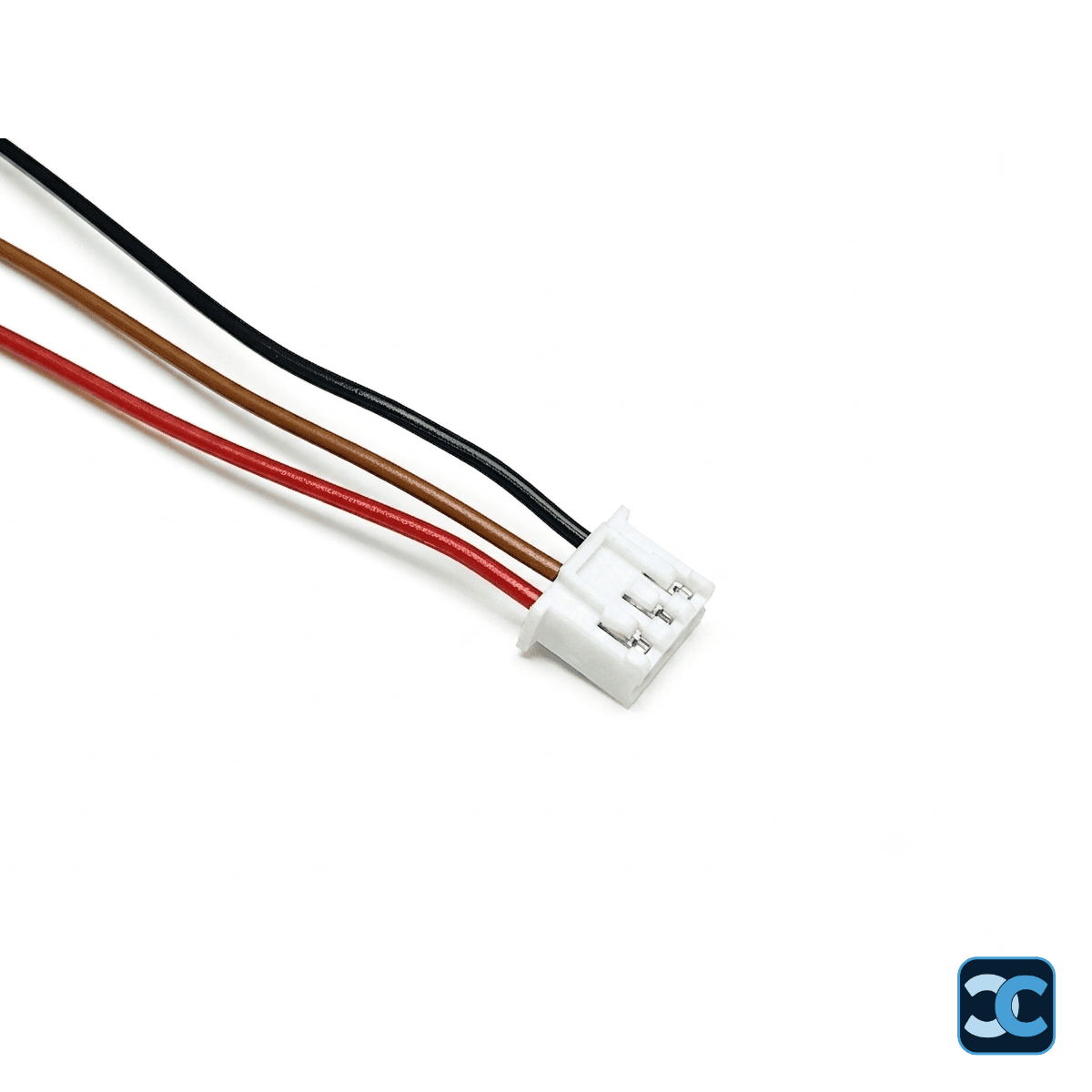 3 Pin JST XH Female Cable Single Side 11 inch - 2.54mm Pitch