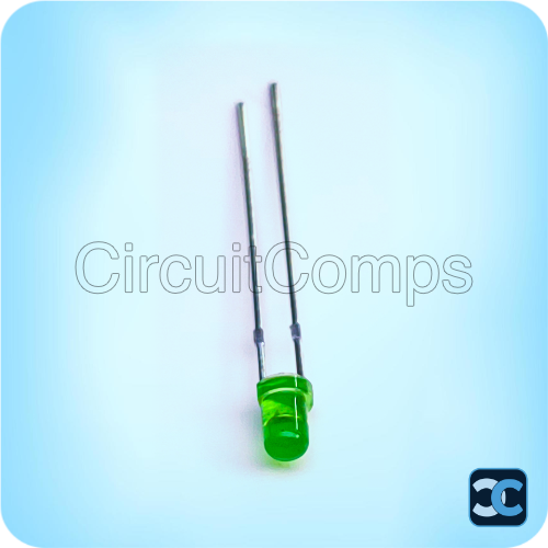 3mm Green LED