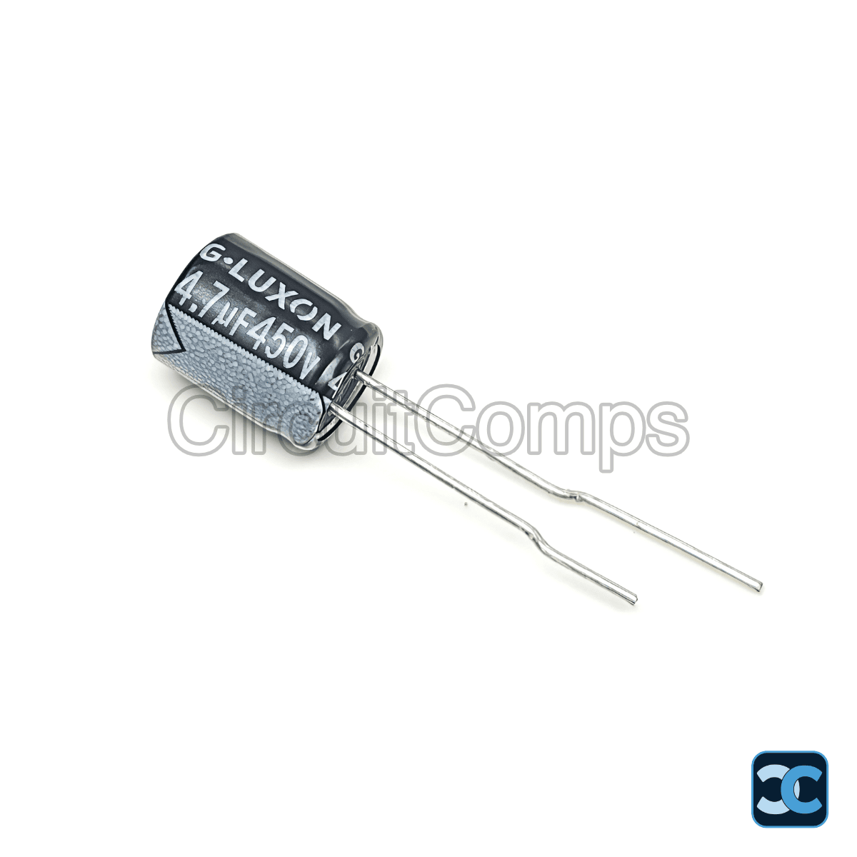 4.7uF 450V Radial Electrolytic Capacitor 8x11mm 105°C G-Luxon