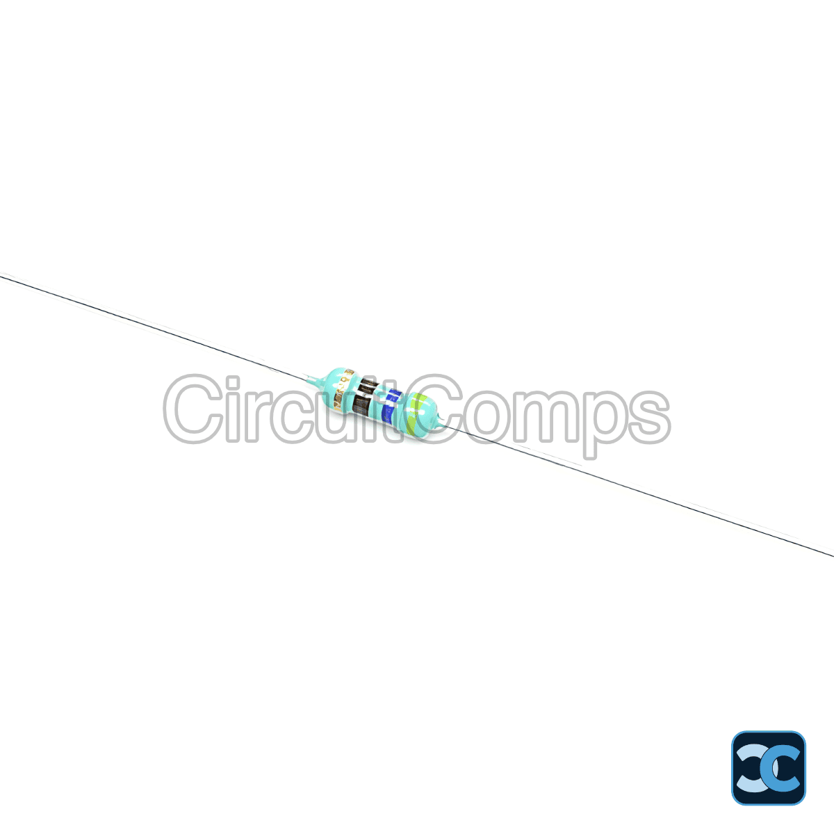 470 Ohm 1/4W Carbon Film Resistor 5% Tolerance Through Hole
