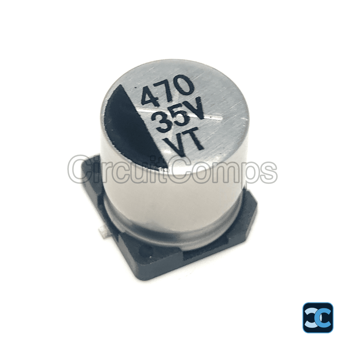 470uF 35V SMD Electrolytic Capacitor 10x10.5mm