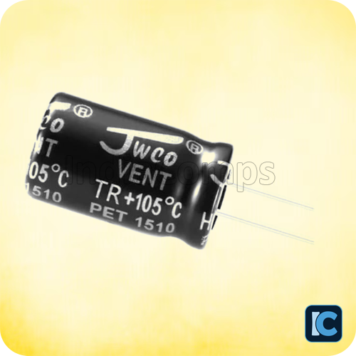 JWCO 470uF 63V Electrolytic Capacitor – 13x21mm | Radial | Through Hole