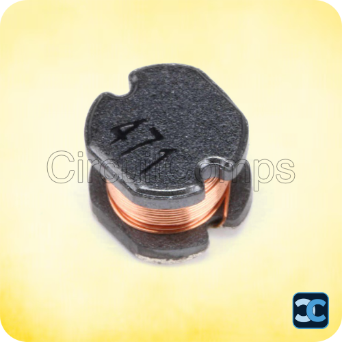 470uH (471) 5mm SMD Inductor – PIO54-471KT High-Inductance Ferrite Coil