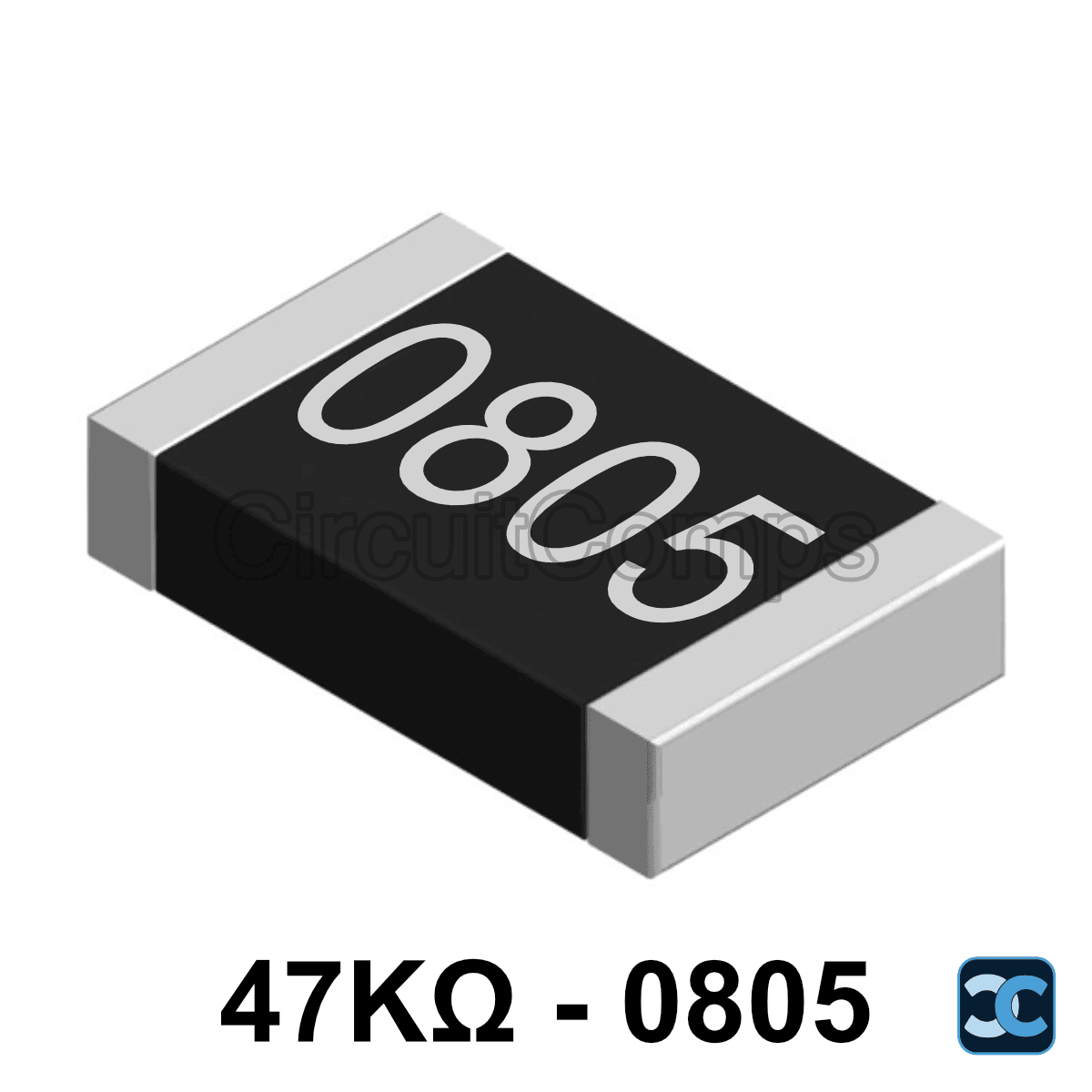 47K ohm 0805 1% SMD Resistor 47K 0.125W (1/8W)