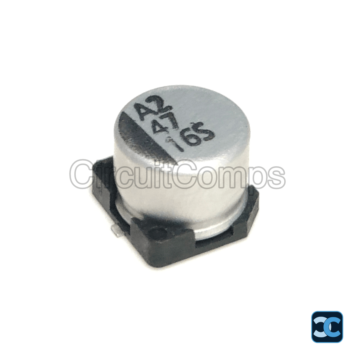 47uF 16V SMD Aluminum Electrolytic Capacitor 6.3x5.3mm LELON