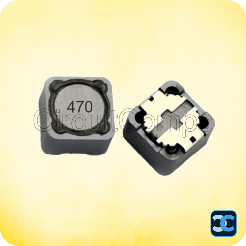 47uH (470) 12mm SMD Power Inductor – Shielded Ferrite Coil