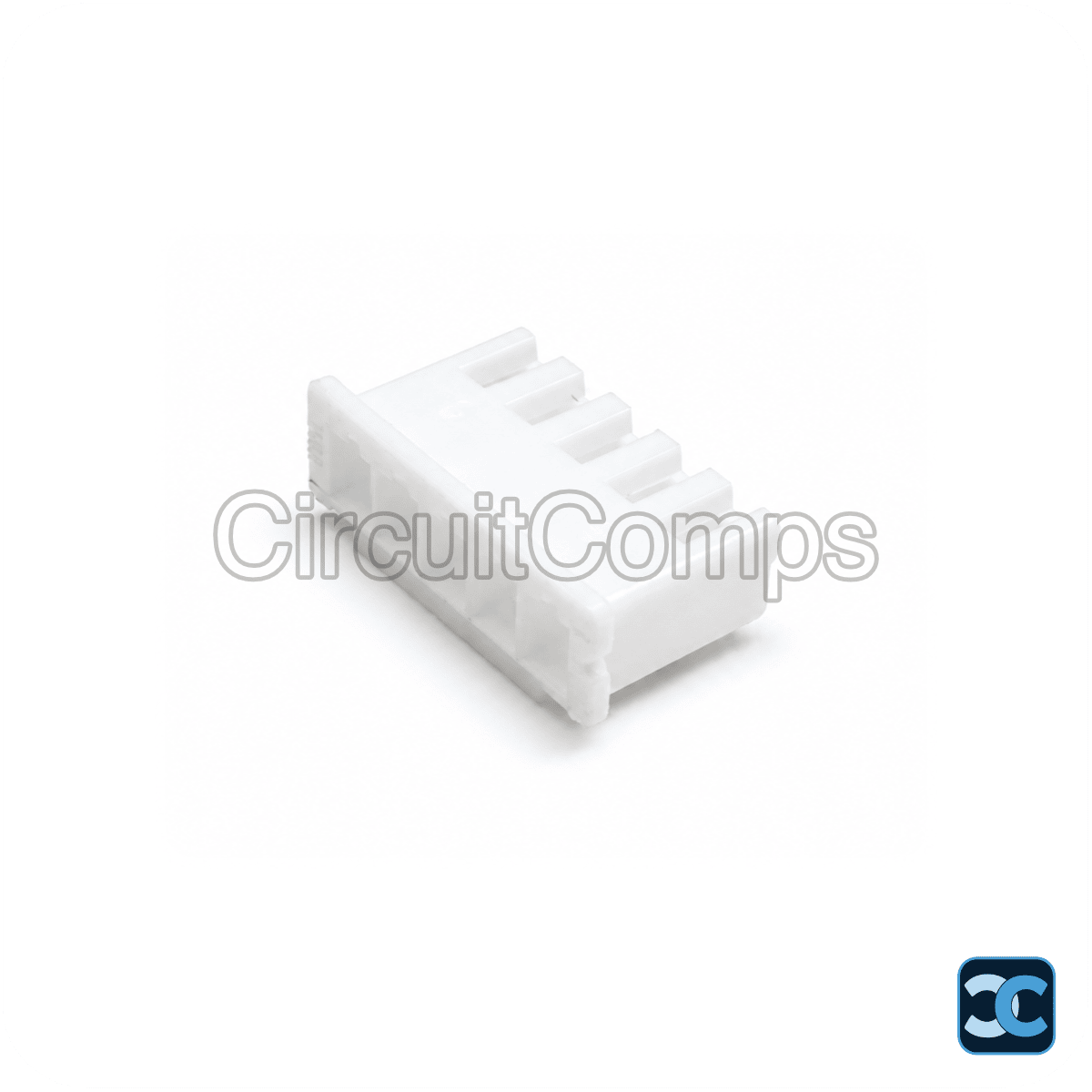 5-Pin JST XH 2.54mm Female Housing Connector – Wire-to-Board